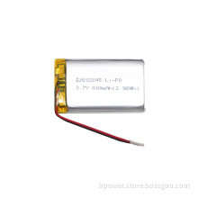 Lithium Polymer Battery 602845 Li-ion 3.7v Rated Voltage